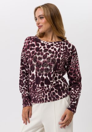 Trui - mulberry ivory