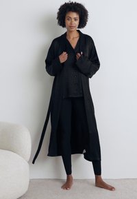 BOSS MONOGRAM ROBE - Kylpytakki - black