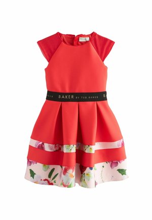 Baker by Ted Baker PANEL SCUBA REGULAR FIT - Koktajl obleka/za zabavo - red