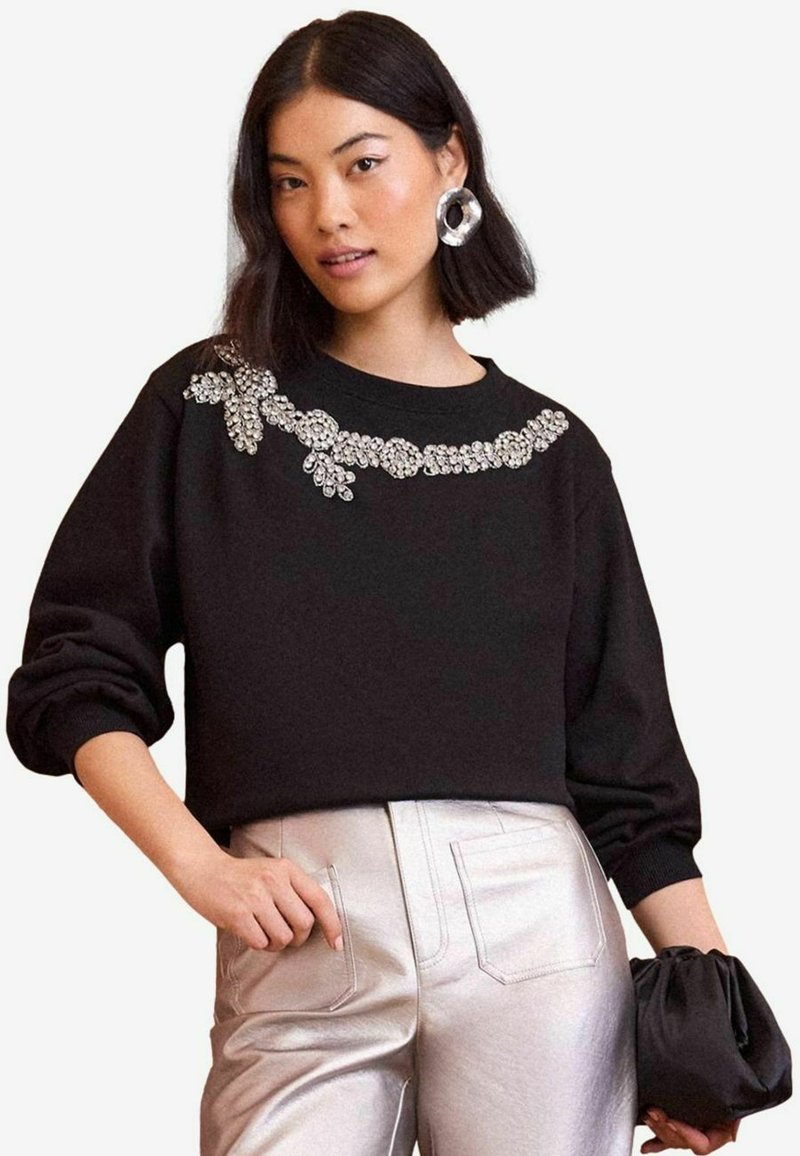 Love & Roses PETITE FIT  - Ikdienas džemperis - black