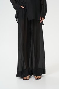 Gestuz - TRUDI PANTS - Trousers - black Thumbnail Image 1