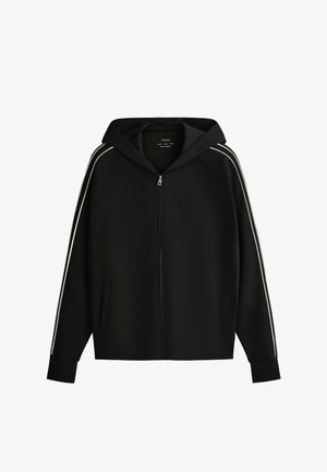 OYSHO, Felpa con zip - black
