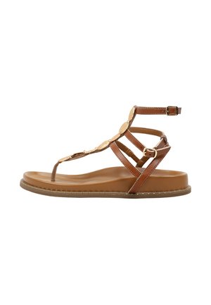 LIMMA JUMP-CUT - Sandalias tobilleras - camel