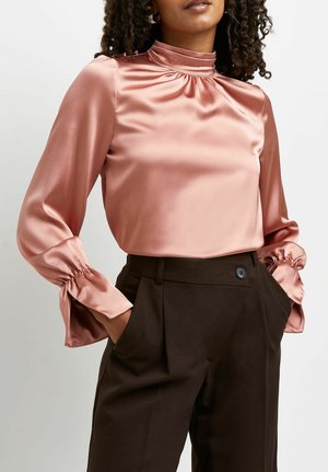 HIGH NECK - Maglietta a manica lunga - pink