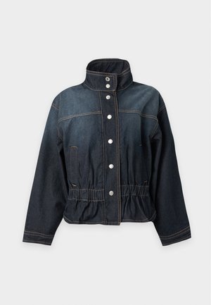 Gina Tricot, DROPPED WAIST JACKET - Τζιν μπουφάν - washed rinse