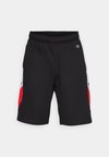 BASKETBALL INSPIRED BERMUDA SHORTS - Pantaloncini sportivi - black