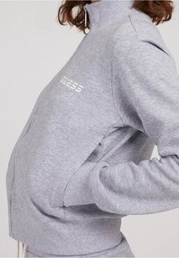 Guess Sweat zippé - light grey