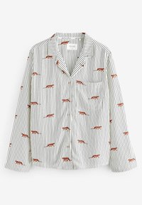 Next REGULAR FIT - BUTTON THROUGH SET  - Nattplagg set - ecru pinstripe