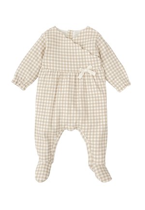 CUADROS - Pijama de bebé - arena