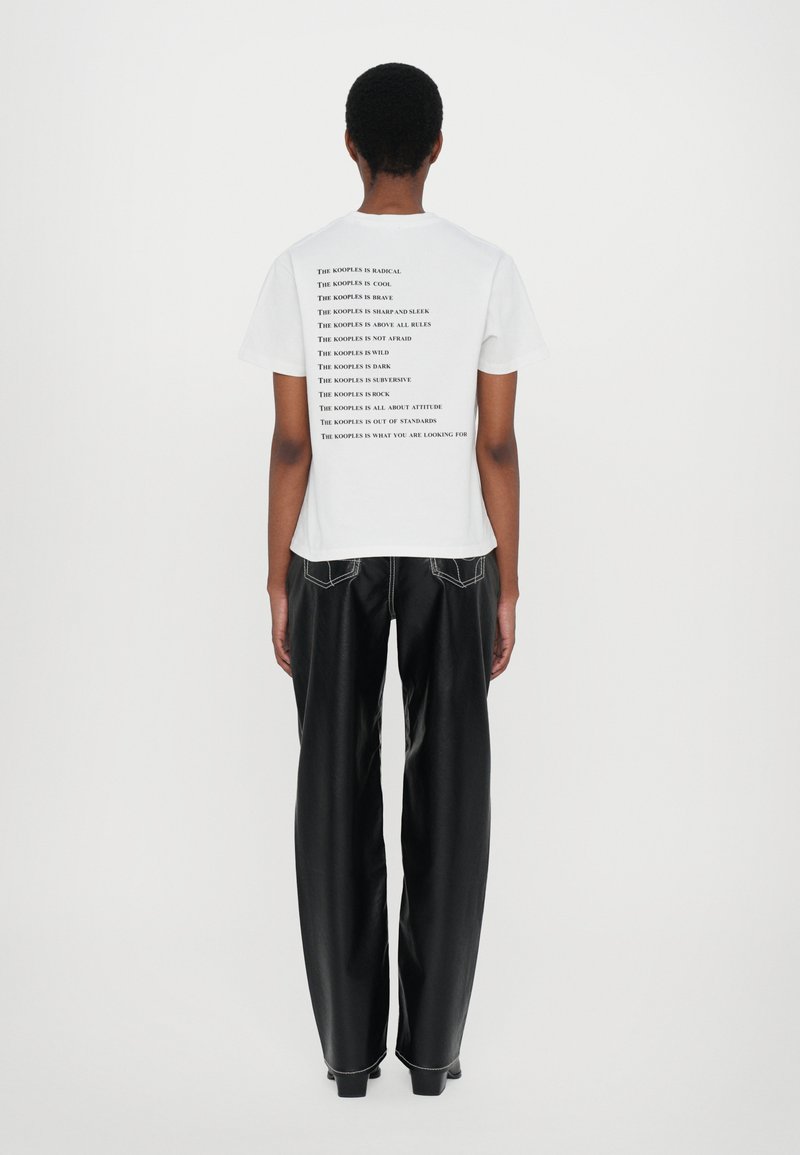 The Kooples - T-Shirt print - white, Vergrößern