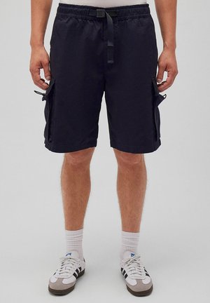 BERMUDA ELASTISCHEM BUND - Shorts - dunkelblau