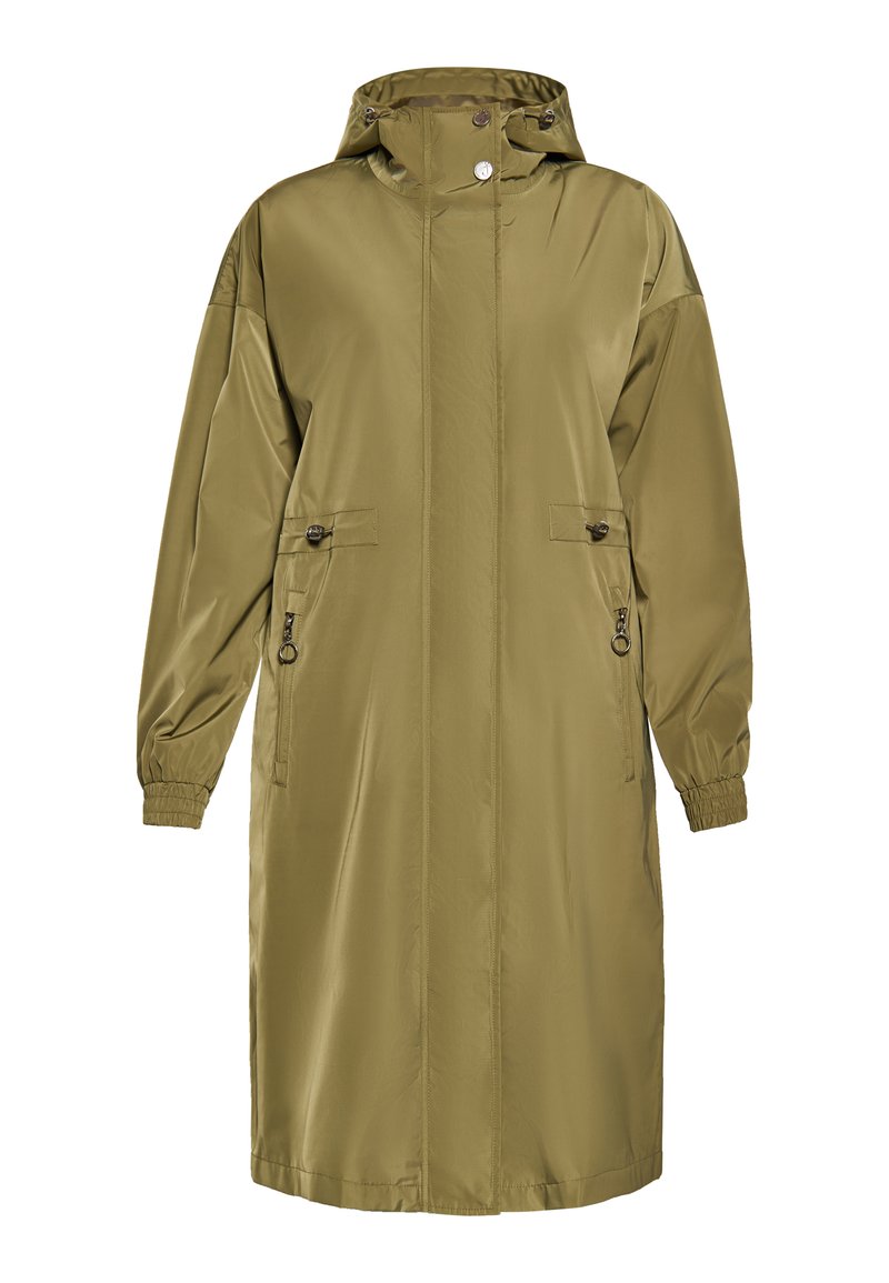 dreimaster Regenjas olijfgroen