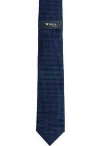 WILLEN UNI BI-COLOR - Tie - nachtblau