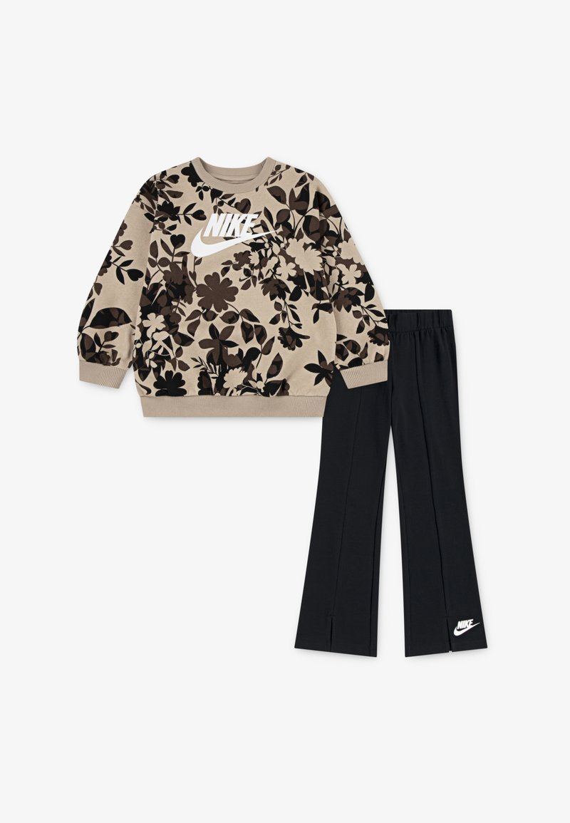 Nike Sportswear FLORAL CREW - Trenirka - beige