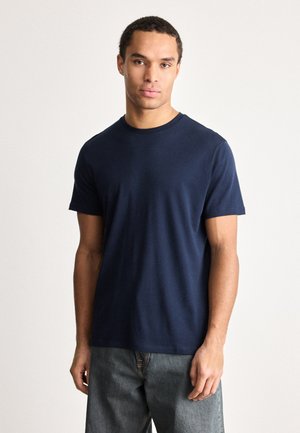CREWNECK TEE - Basic T-shirt - dark sapphire