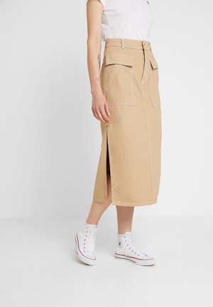 Falda larga - sand