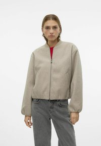 Vero Moda VMPOPBELLA - Bomber stiliaus striukė - silver mink