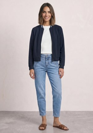 Street One, Felpa con zip - darkest blue