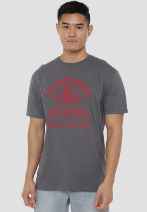 Cotton Soul, NIGHTMARE ON ELM STREET/SPRINGWOOD HIGH - Print T-shirt - anthracite