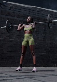 7 DAYS Active PANELLED BIKE SHORTS - Κολάν - capulet olive