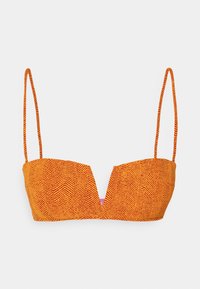 LA PERLA MARE DONNA LICENZA - Bikini pezzo sopra - bright orange