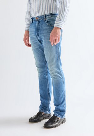 GREENSBORO - Jean droit - blau