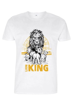 DISNEY LION KING LION KING GROUP UNISEX - Print T-shirt - white