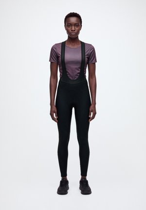 GripGrab, GRIPGRAB W'S RIDE THERMAL BIB TIGHTS - Salopette - black
