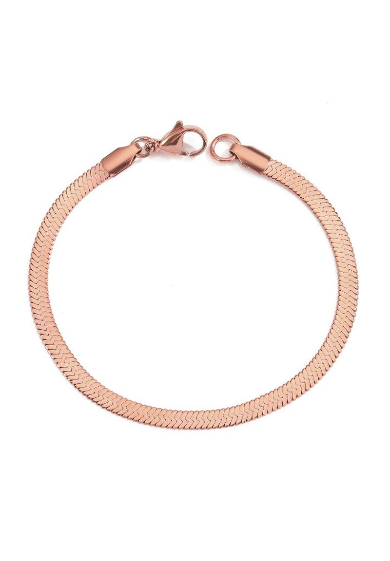 Damen Halsketten | CHIC by Lirette PLATTE SCHAKELS Armband rosegold/roségoldfarben - YN28604 Damen Halsketten | CHIC by Lirette PLATTE SCHAKELS Armband rosegold/roségoldfarben - YN28604