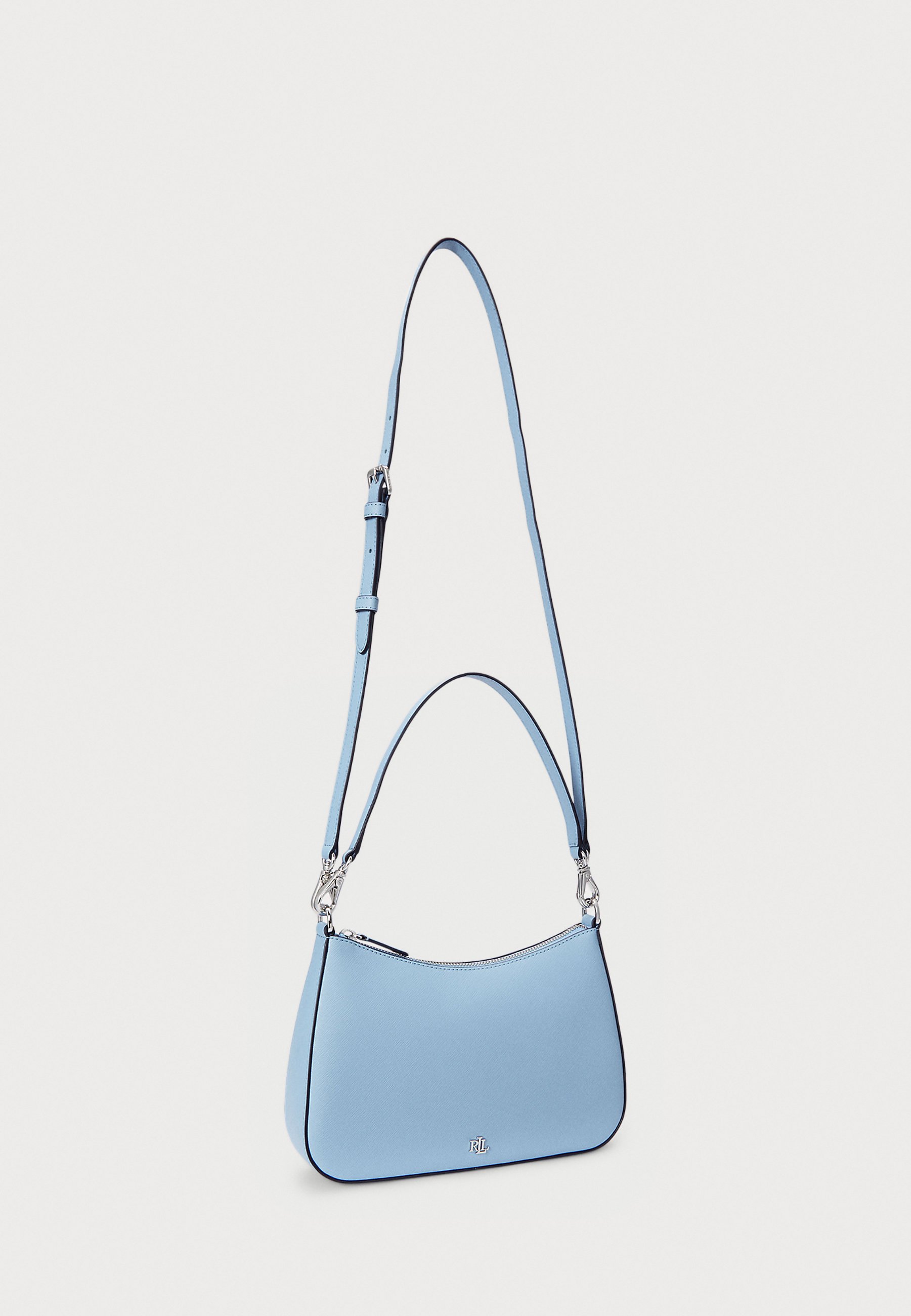 Lauren Ralph Lauren CROSSHATCH LEATHER MEDIUM DANNI BAG - Handbag