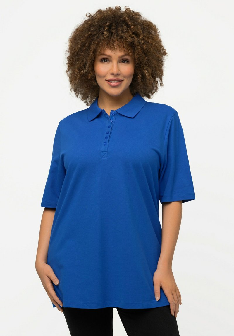 Ulla Popken MANCHES COURTES - Polo - blue