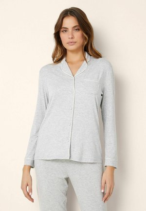 DAILY - Nattøj trøjer - melange grey plain
