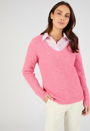 PULL PERLÉE THERMOLACTYL  - Strickpullover - rose