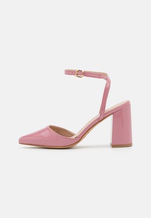 Jessica Simpson Phindies Décolleté Donna Con Fiocco In Tulle - Tacco A Spillo, Punta A Punta, Colore Rosa/Rosso, Taglia 36