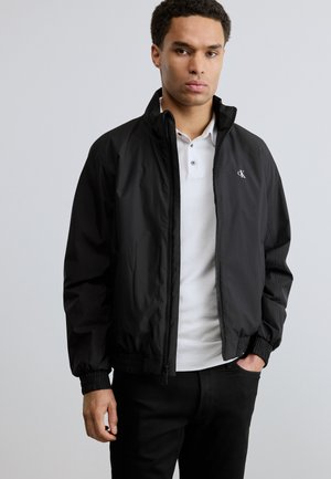 PADDED HARRINGTON - Giacca da mezza stagione - black