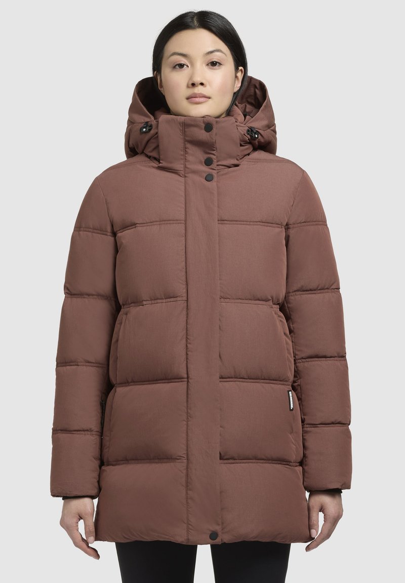 khujo JARLA - Winter coat - rotbraun