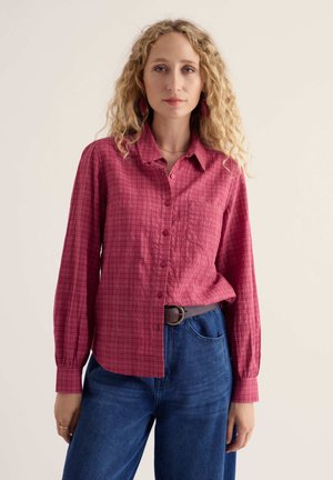Seasalt Cornwall, SEASALT CORNWALL ISLA SHIRT - Button-down blouse - pink - dark rose