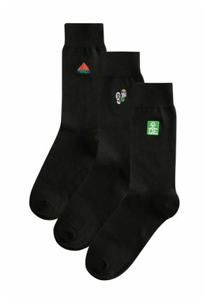 Next, DUKE OF EDINBURGH EMBROIDERED SOCKS 3 PACK - Socken - black