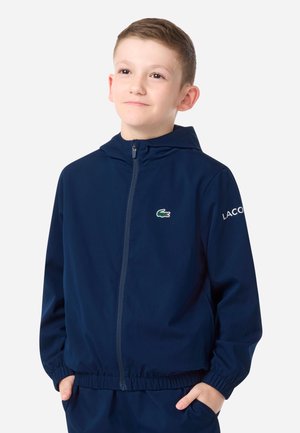 Lacoste DIAMOND TAFFETA WIND JACKE - Sportinė striukė - marine