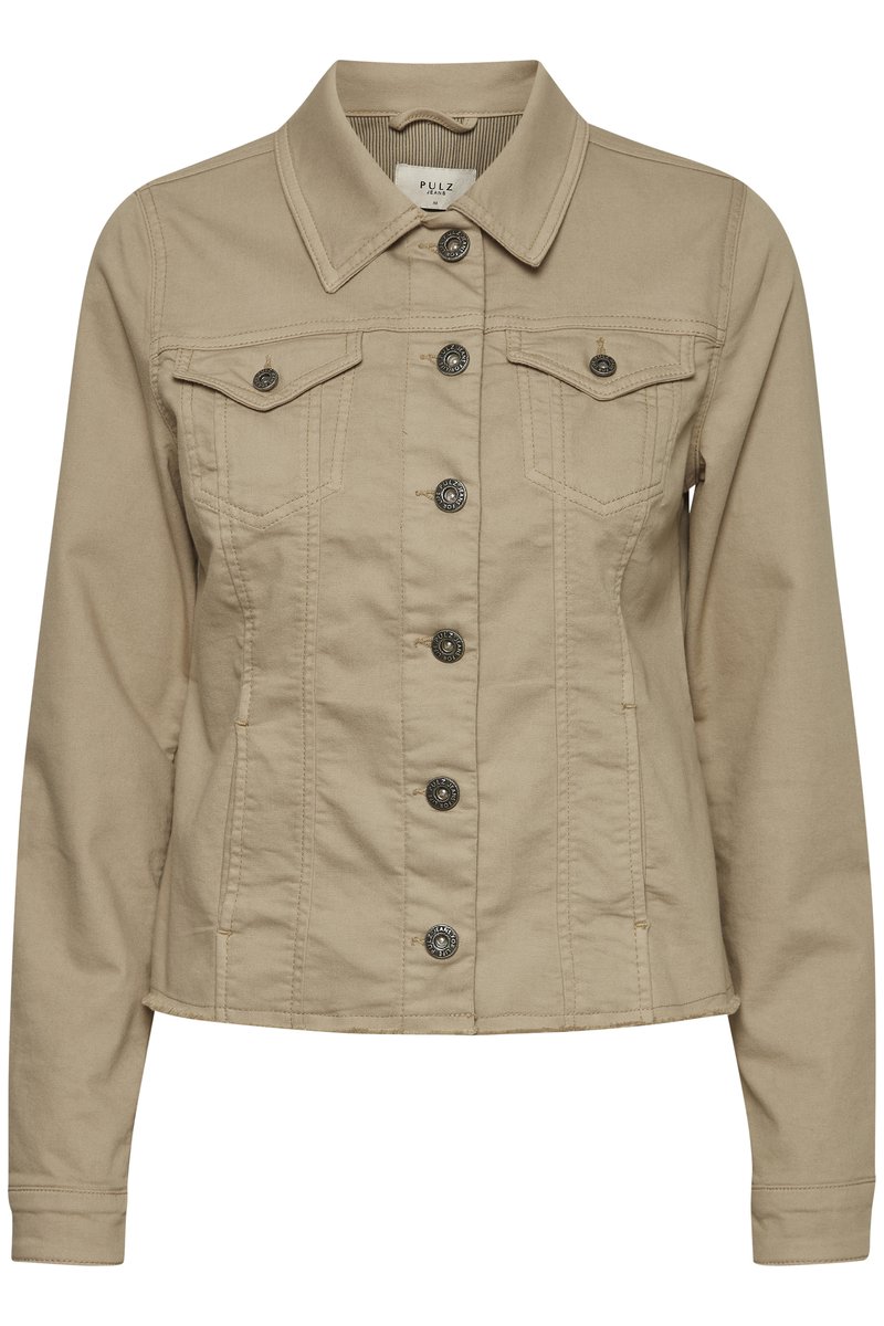 Damen Leichte Jacken | PULZ Leichte Jacke white pepper/khaki - XG62965 Damen Leichte Jacken | PULZ Leichte Jacke white pepper/khaki - XG62965
