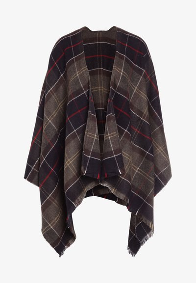 Barbour STAFFIN TARTAN SERAPE - Пелерина - olive