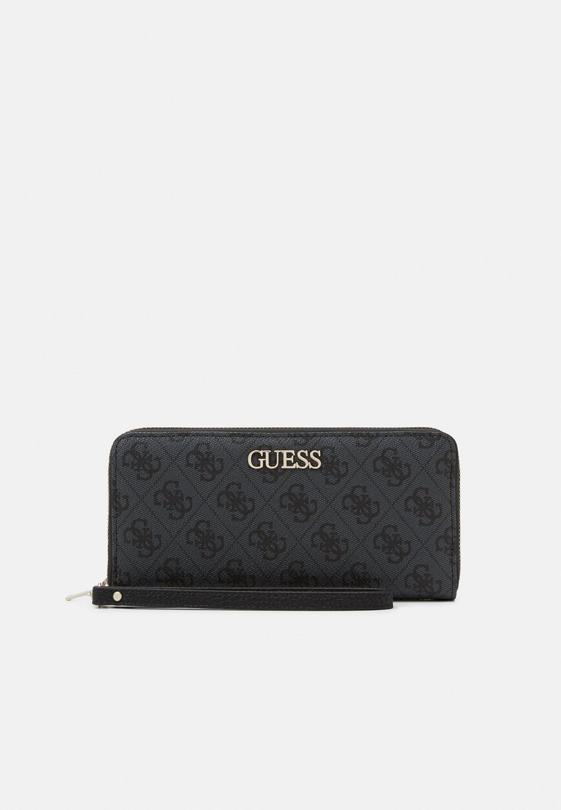 Guess LARGE ZIP AROUND Wallet coal/black Zalando.ie