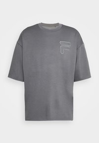 Fila CASTELLAR OVERSIZED TEE - T-shirt imprimé - iron gate