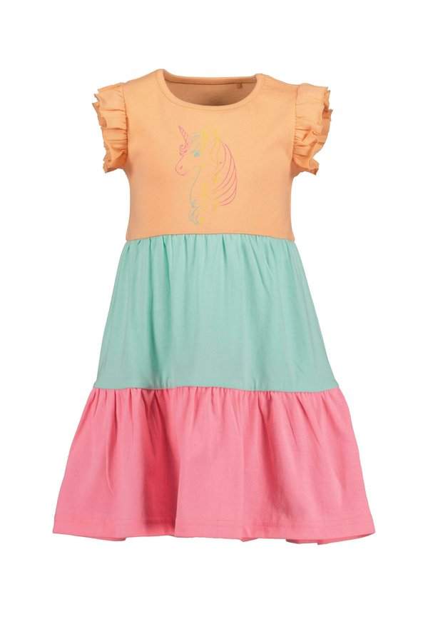 UNICORN - Jerseykleid - melone