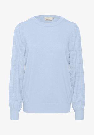Kaffe Strickpullover - celestial blue