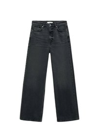 Flared jeans - black denim
