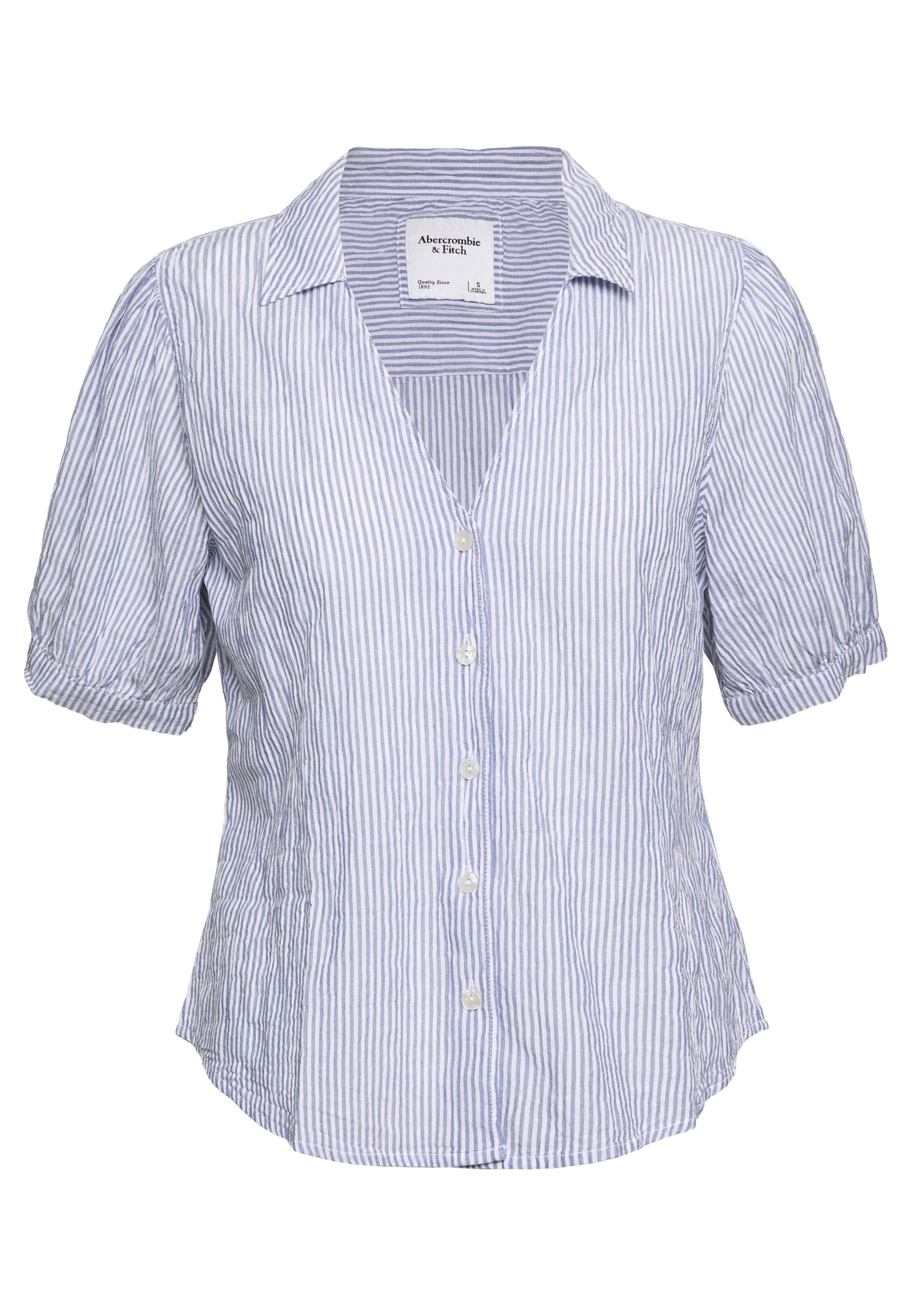 Abercrombie & Fitch SUMMER Skjorte whiteblue Zalando.no Abercrombie & Fitch SUMMER Skjorte green Zalando.no