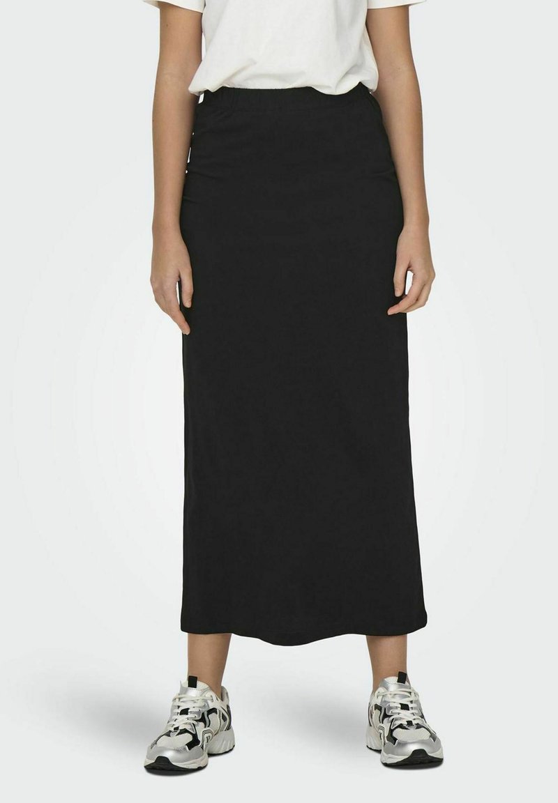 ONLY A-linjekjol - black