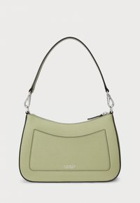 Lauren Ralph Lauren CROSSHATCH LEATHER MEDIUM DANNI BAG - Mala de mão - light olive
