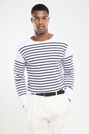 AMIRAL MARINIÈRE - Longsleeve - blanc/navire